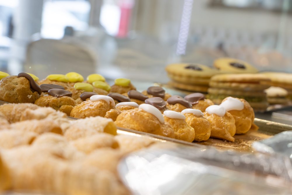 Dal banco della pasticceria